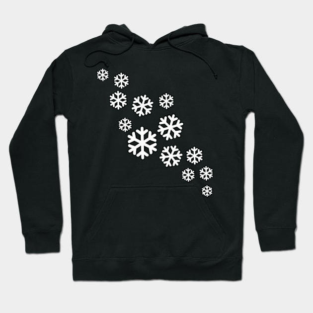 Snowflakes Hoodie by Designzz